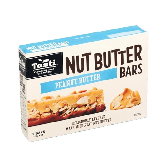 Tasti Nut Butter Bars 175g Pk 5