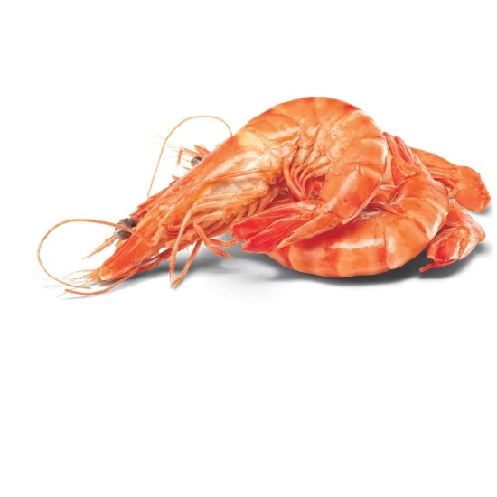 Thawed Extra Large Cooked Australian Tiger Prawns