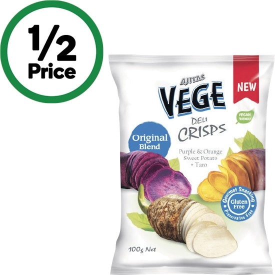 Vege Deli Crisps 100g – From the Health Food Aisle