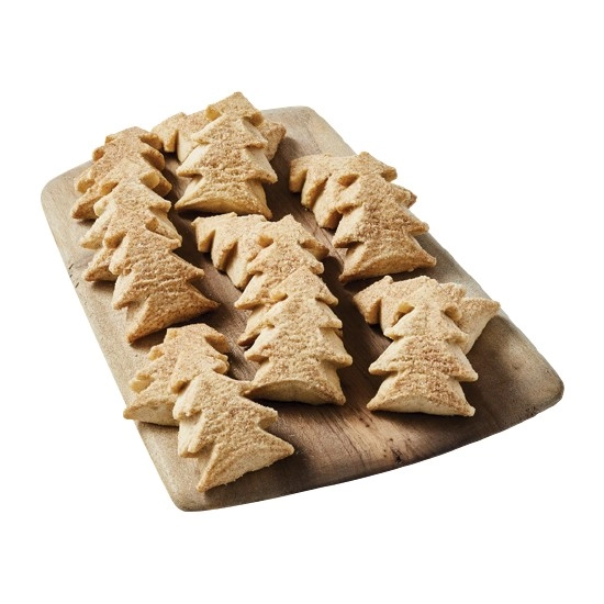 Woolworths Cinnamon & Vanilla Shortbread Trees Pk 14#