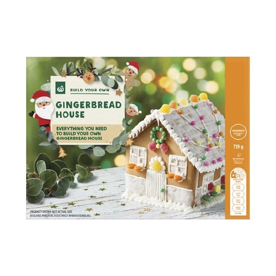 Woolworths DIY Gingerbread House 719g