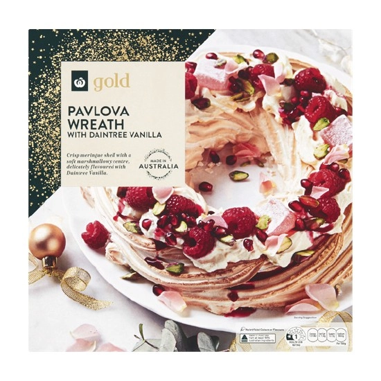 Woolworths Gold Pavlova Wreath Base