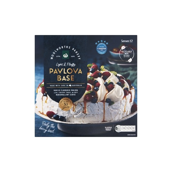 Woolworths Pavlova Base