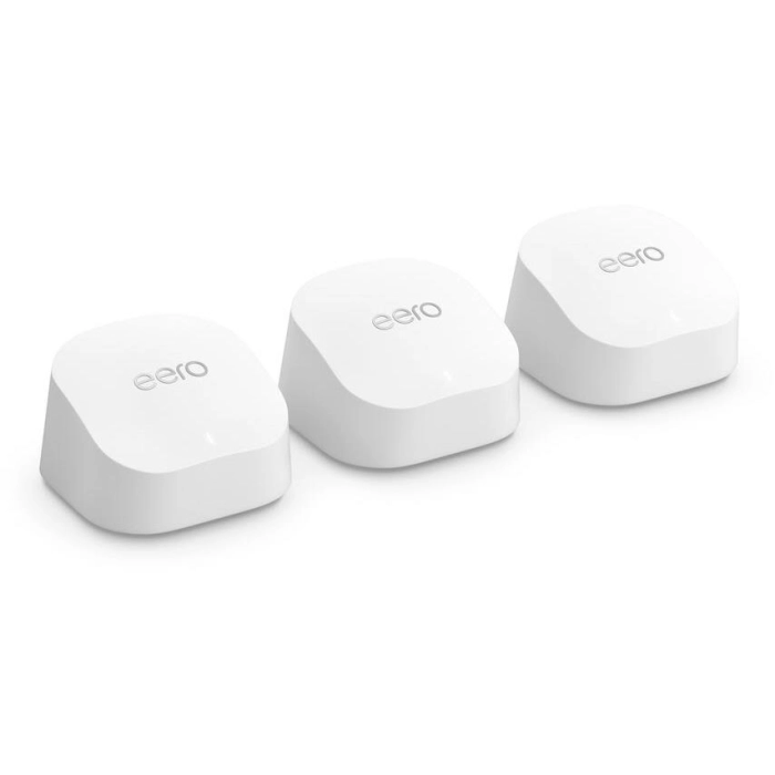 Eero 6+ Mesh Dual Band Wi-Fi 6 Router (3 Pack)