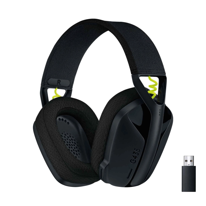 Logitech G435 LIGHTSPEED Wireless Gaming Headset (Black)