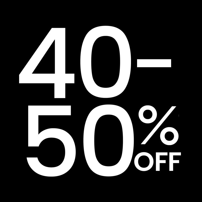 40-50% off Selected Dinnerware, Glassware, Barware and Cutlery*