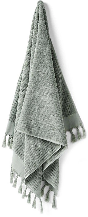 Aura Home Paros Rib Bath Towel