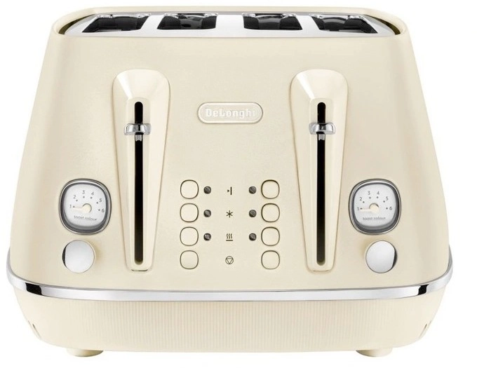 De’Longhi Distinta Moments 4-Slice Toaster in Lemon