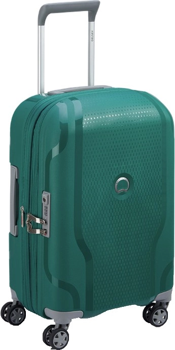 Delsey Clavel Valise Expandable Spinner in Evergreen