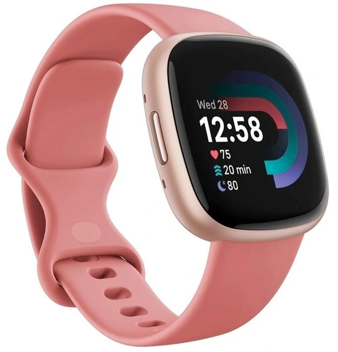 Fitbit Versa 4 in Pink Sand