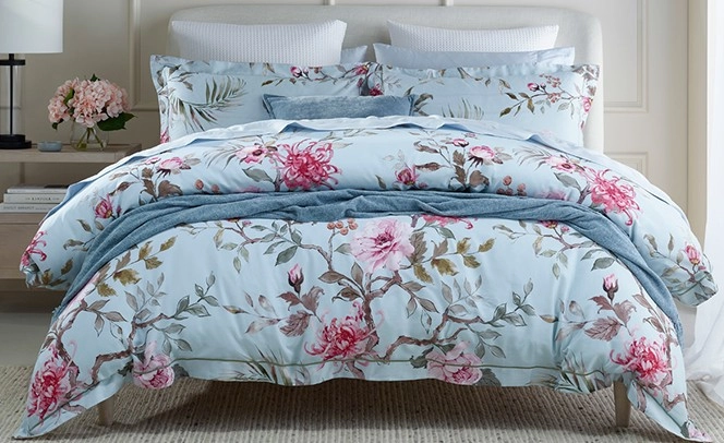 Heritage Rozala Cotton Sateen Quilt Cover Set^