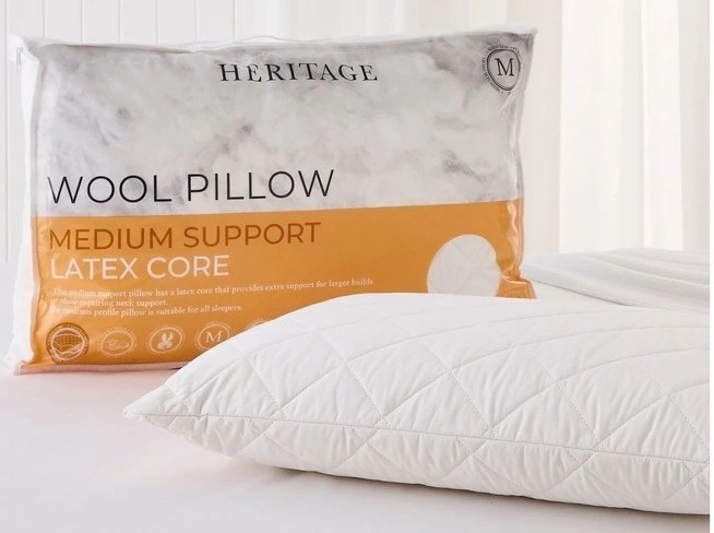 Heritage Wool with Latex Core Pillow