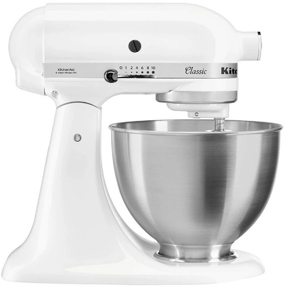 KitchenAid Classic Mixer in White