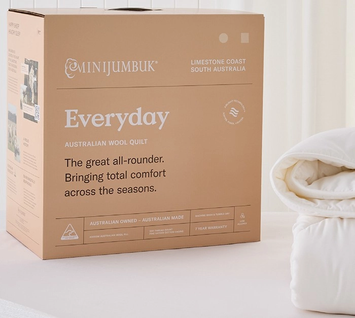 MiniJumbuk Everyday Wool Quilt