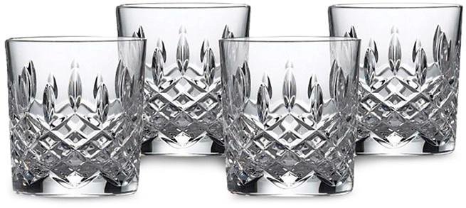 Royal Doulton Highclere Crystal Tumbler Set of 4