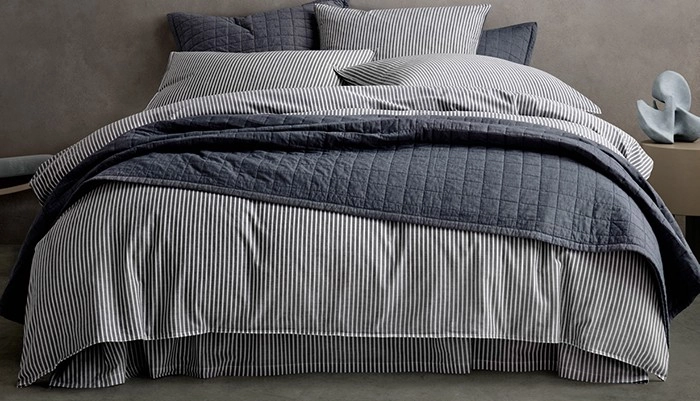 Sheridan Reilly Stripe Quilt Cover Set^ in Atlantic