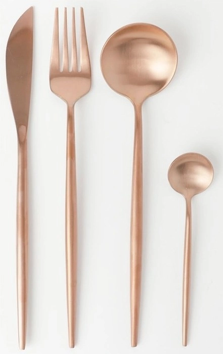 Vue 16pc Spencer Cutlery Set in Rose Gold