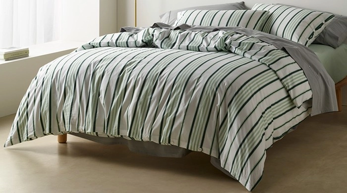 Vue Axel Printed Cotton Quilt Cover Set^