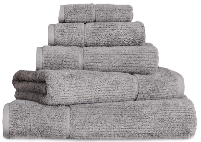 Vue Combed Cotton Ribbed Bath Towels