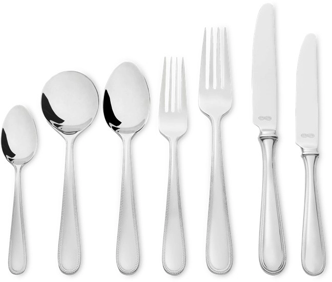 Wedgwood 56pc Vera Wang Infinity Cutlery Set