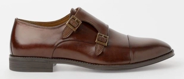 Blaq Double Monk Shoe