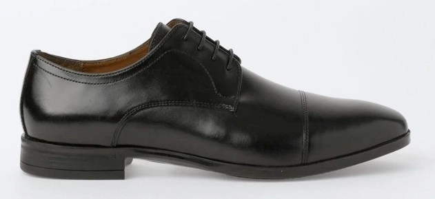 Blaq Lace Up Dress Shoes - Black