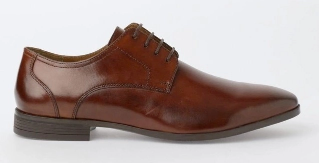 Blaq Lace Up Dress Shoes - Tan