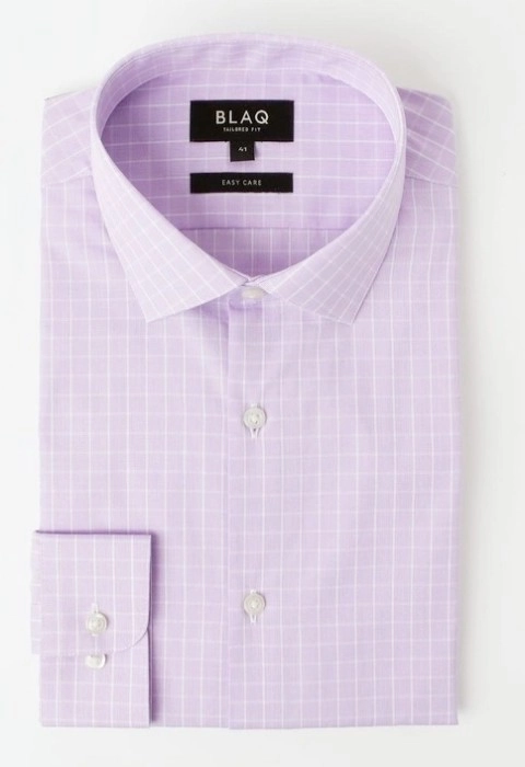 Blaq Slim Business Shirt - Purple