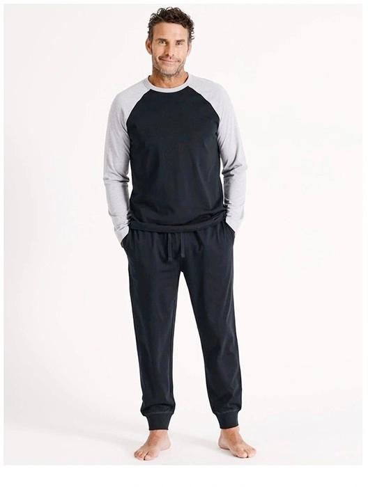 Reserve Pyjama Set - Navy/Grey