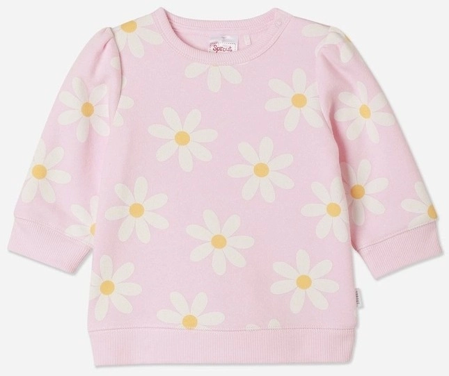 Sprout Essential Sweat Top - Light Pink