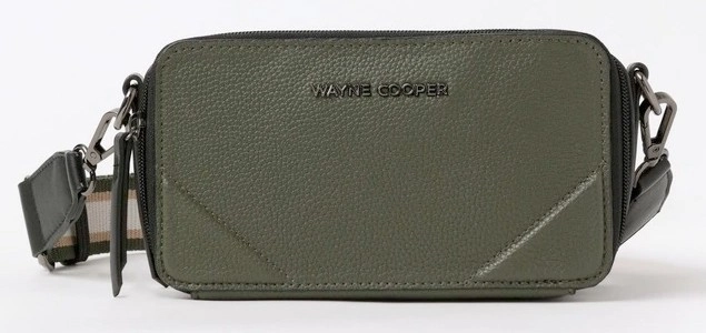 Wayne Cooper Courtnie Crossbody in Khaki/Stone