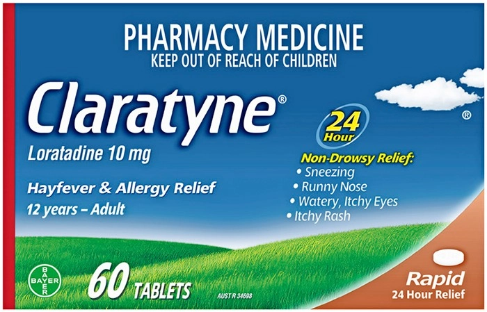 Claratyne Hayfever & Allergy Relief 60 Tablets