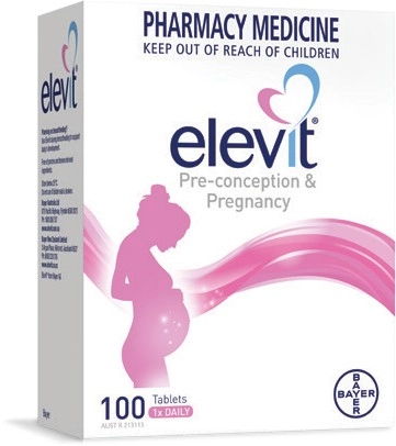 Elevit Pre-Conception & Pregnancy 100 Tablets