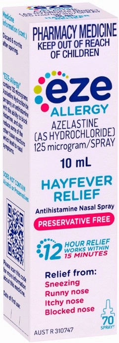 Eze Allergy Nasal Spray 10mL