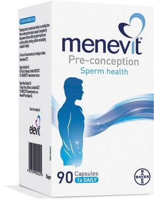 Menevit Pre-Conception Sperm Health 90 Capsules