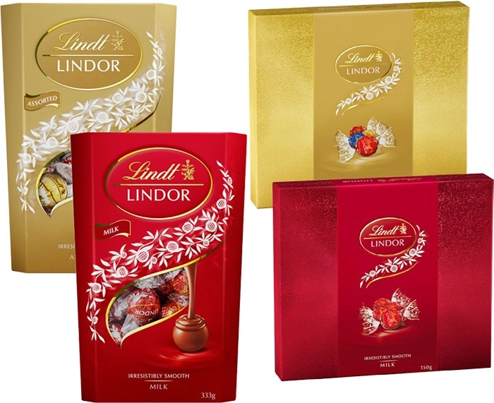 1/2 Price on Selected Lindt Lindor