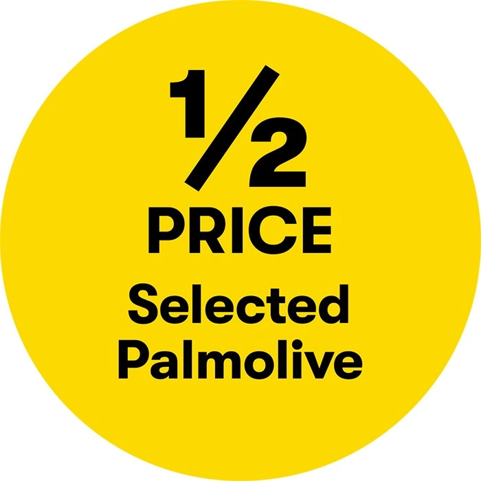 1/2 Price on Selected Palmolive