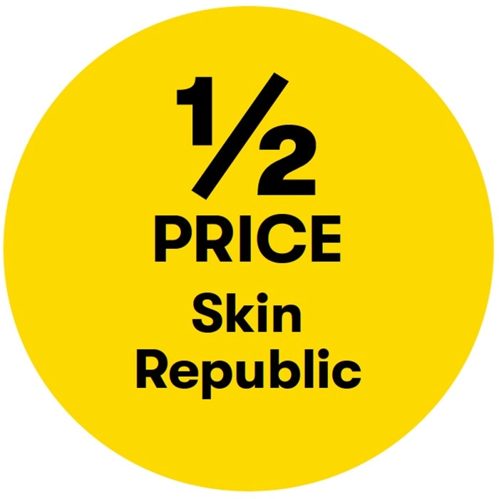 1/2 Price on Skin Republic