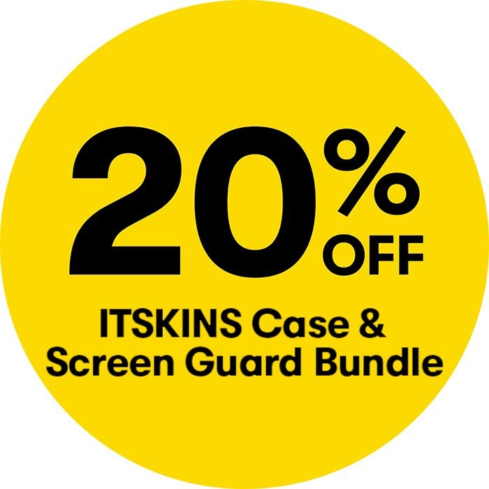 20% off Itskins Case & Screen Guard Bundle