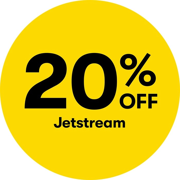 20% off Jetstream