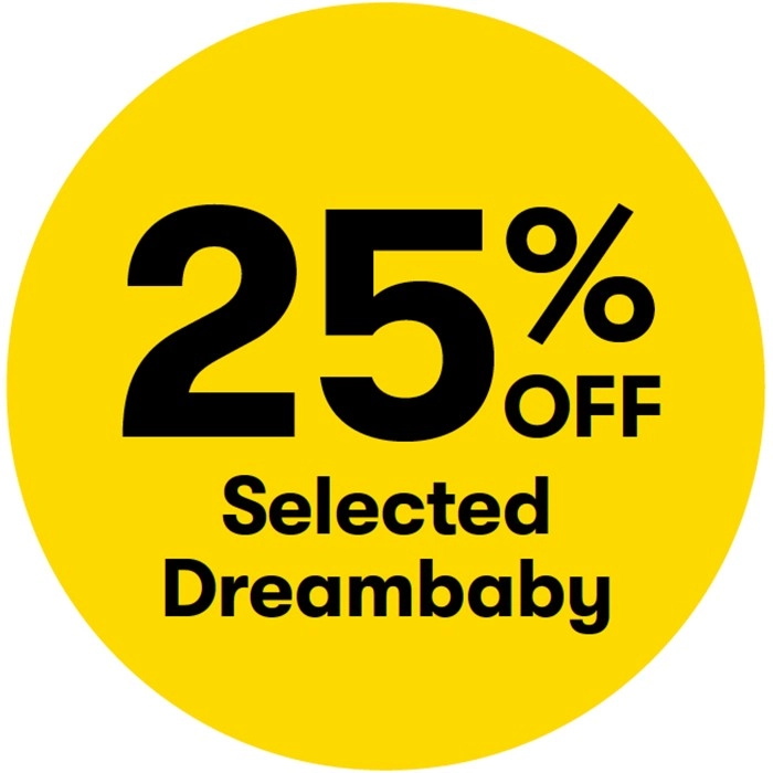 25% off Selected Dreambaby