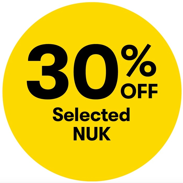 25% off Selected NUK