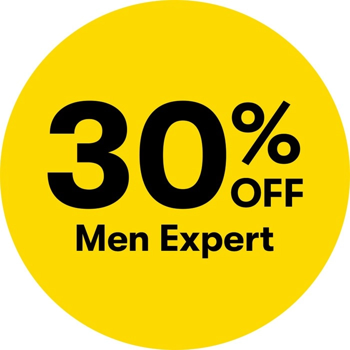 30% off Men Expert