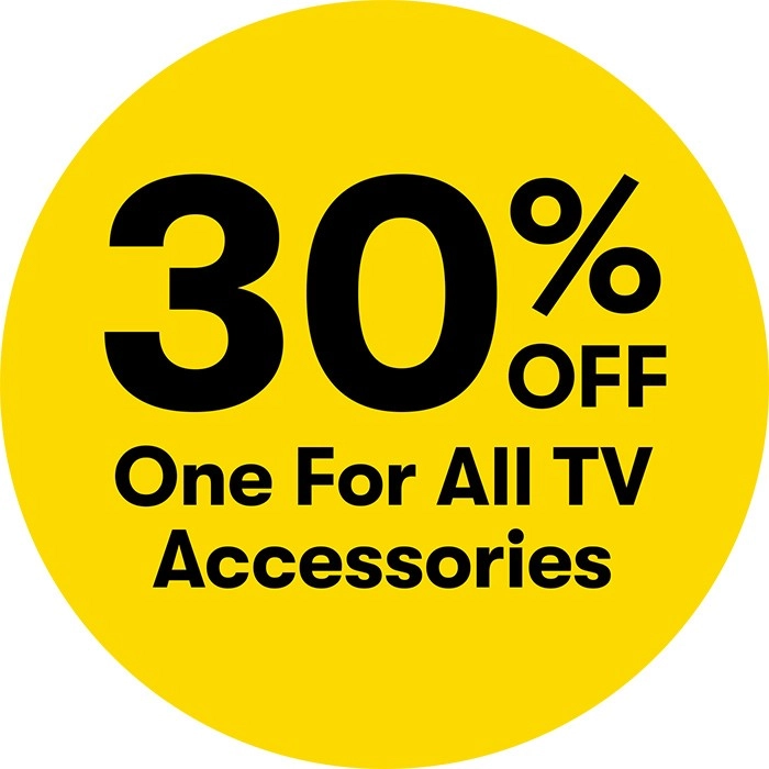 30% off One For All TV Accessories