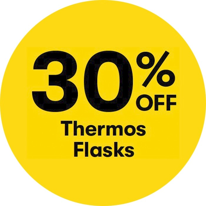 30% off Thermos Flasks