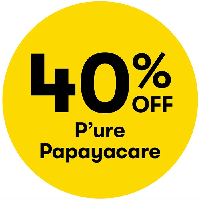 40% off P’ure Papayacare