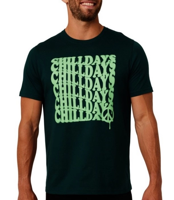 Allgood. Men’s Short Sleeve Graphic Tee - Dark Green