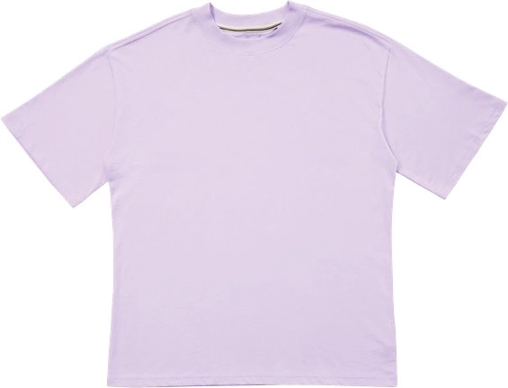 Allgood. Men’s Short Sleeve Oversized Tee - Lilac