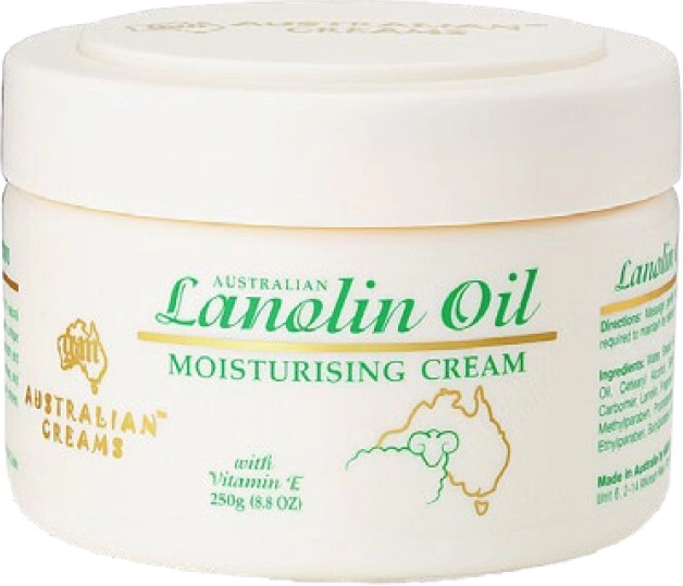 Australian Creams Lanolin Oil Moisturising Cream^ 250g