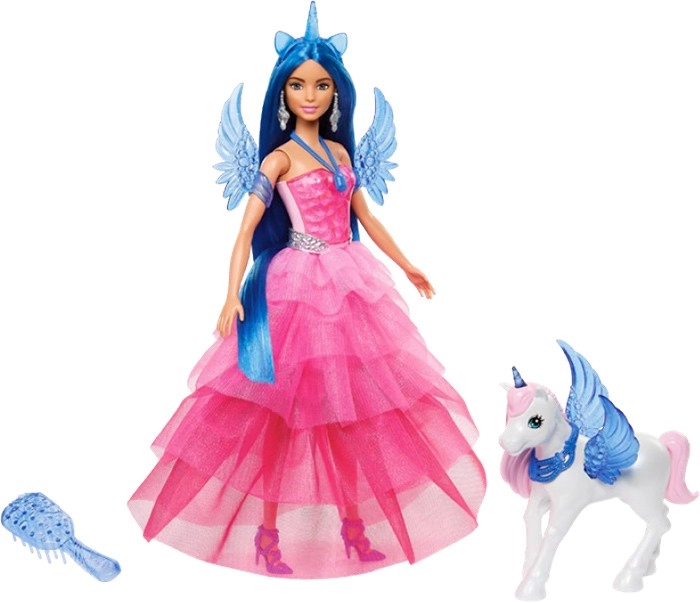 Barbie 65th Anniversary Doll and Unicorn Toy